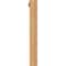 Ekena Millwork Merced Block Smooth Bracket w/ Offset Brace, Western Red Cedar, 3 1/2"W x 22"D x 30"H BKT0402X22X30MRC05SWR - alternate 3